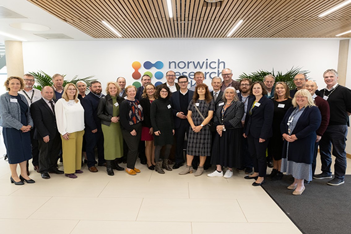 Innovate UK senior leadership visit Norwich Research Park
